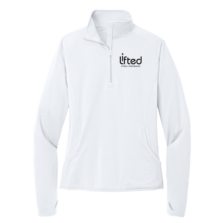 Lifted Fitness - Women's 1/2 Zip Pullover (LST850)