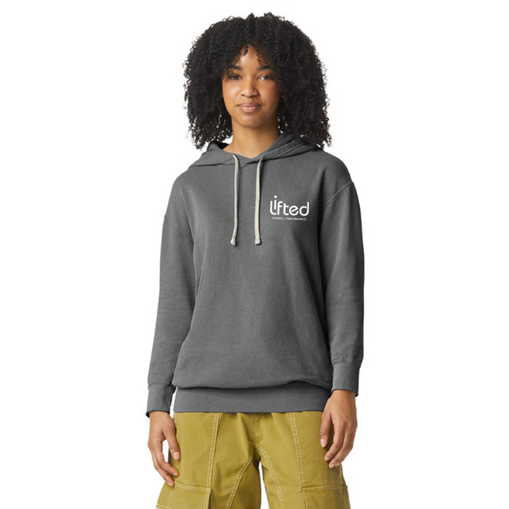 Lifted Fitness - Unisex Lightweight Cotton Hooded Sweatshirt (1467CC)