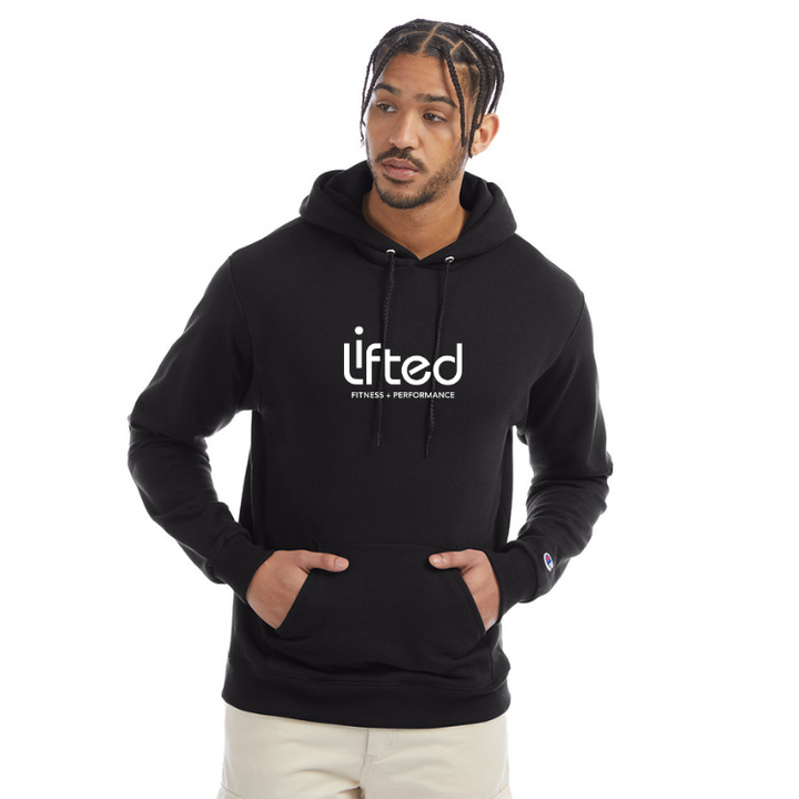 Lifted Fitness - Adult Champion Powerblend Pullover Hooded Sweatshirt (S700)