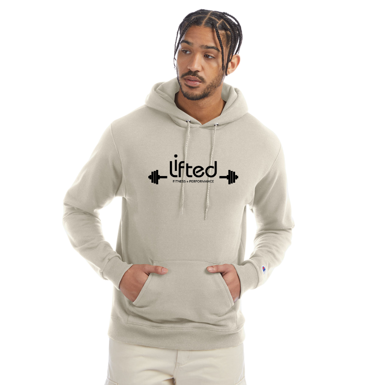 Lifted Fitness - Adult Champion Powerblend Pullover Hooded Sweatshirt (S700)