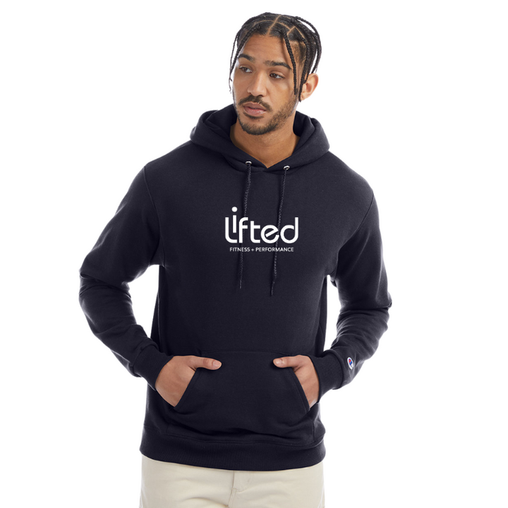 Lifted Fitness - Adult Champion Powerblend Pullover Hooded Sweatshirt (S700)