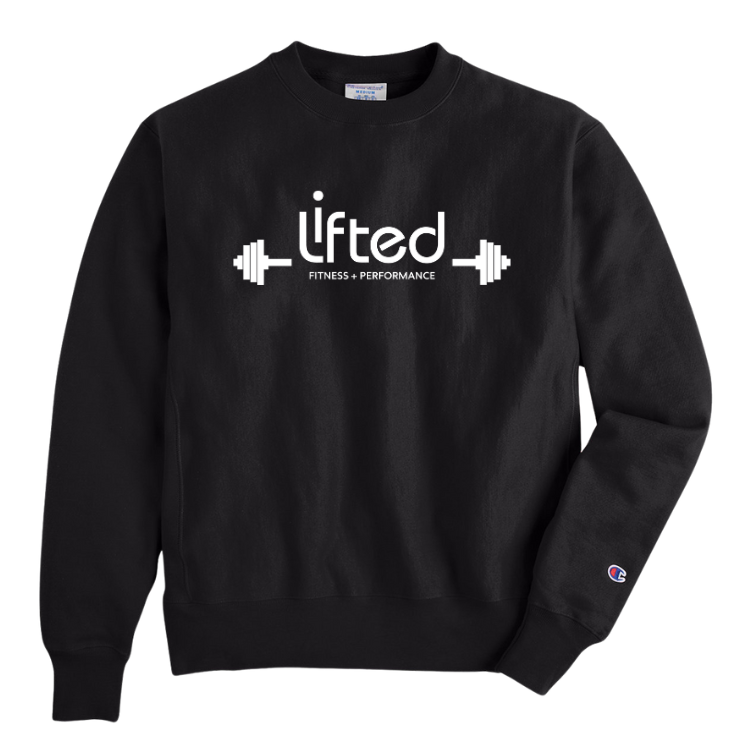 Lifted Fitness - Champion Adult Reverse Weave Crew (S1049)