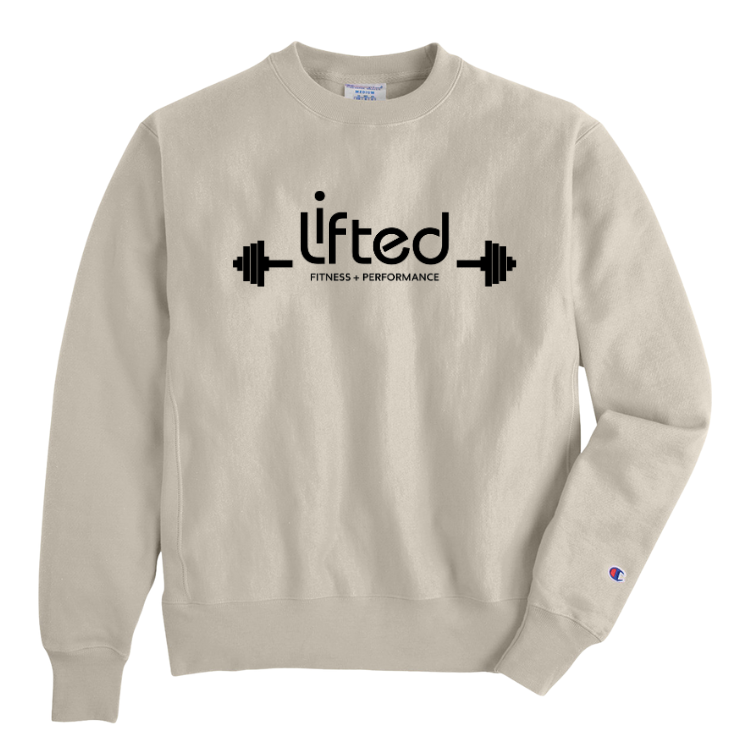 Lifted Fitness - Champion Adult Reverse Weave Crew (S1049)