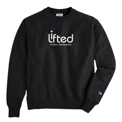 Lifted Fitness - Sudadera Champion de tejido inverso para adultos (S1049)