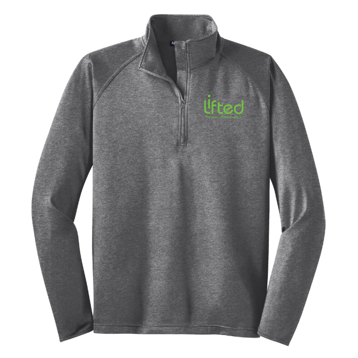 Lifted Fitness - Sportwick Stretch ¼ Zip Pullover (ST850)