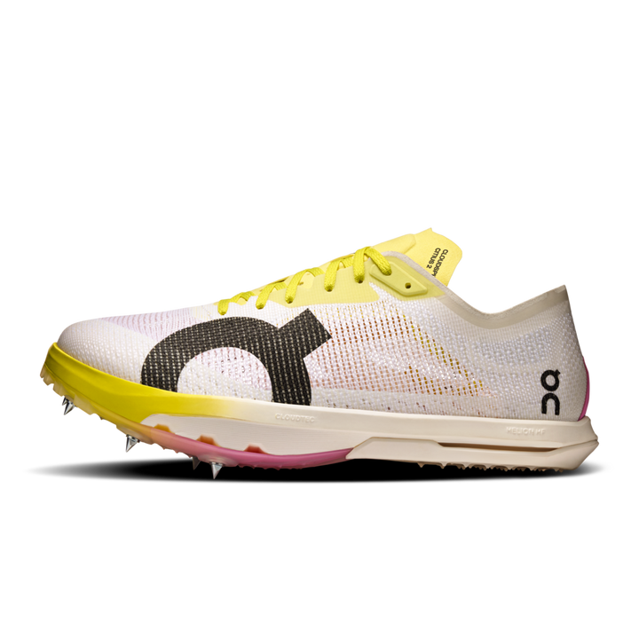 On Women's Cloudspike Citius 2 - White/Raspberry (3WF10212926)