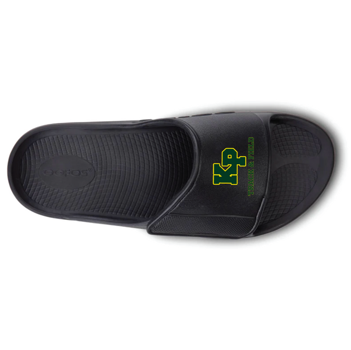 King Philip Track and Field Oofos OOahh Sport Flex Slide Sandals (1550)