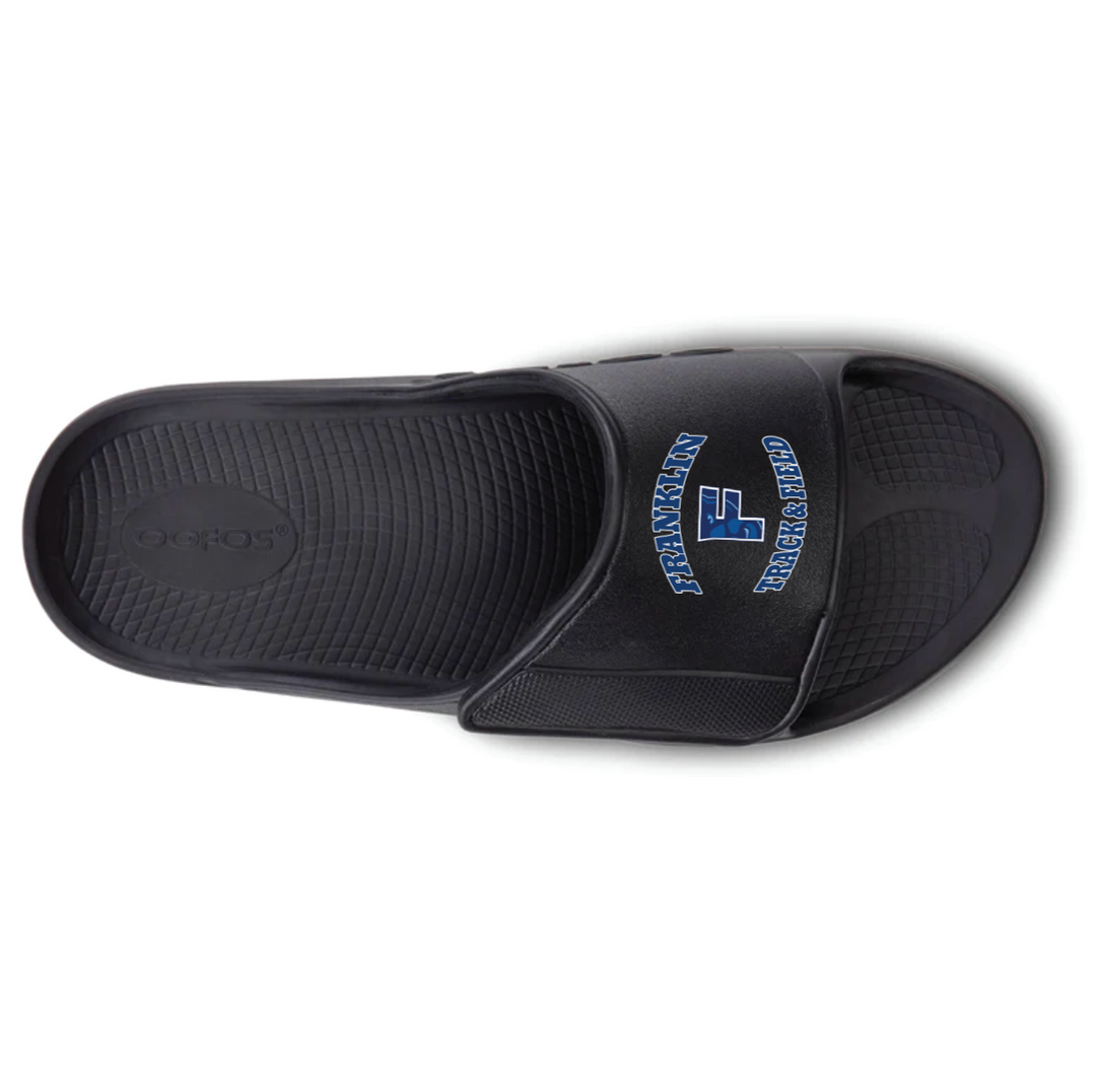 Franklin Track and Field Oofos OOahh Sport Flex Slide Sandals (1550)