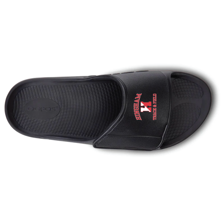 Hingham Track and Field Oofos OOahh Sport Flex Slide Sandals (1550)