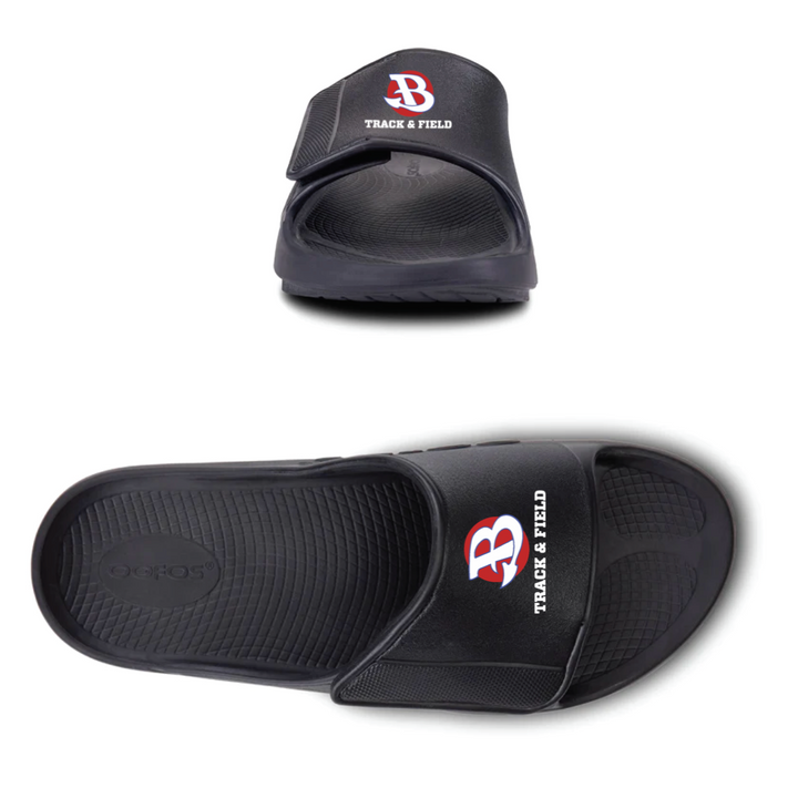 Burlington Track and Field Oofos OOahh Sport Flex Slide Sandals (1550)