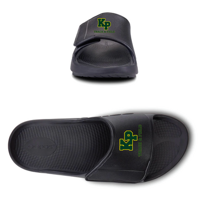 Sandalias deportivas flexibles Oofos OOahh Sport Slide de King Philip Track and Field (1550)