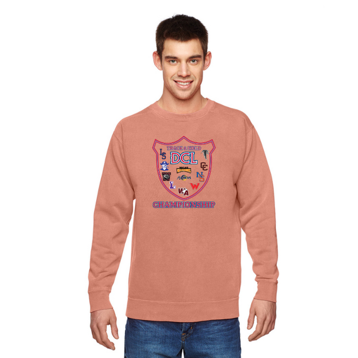 Dual County League Track & Field Championship - Adult Unisex Crewneck Sweatshirt (1566)