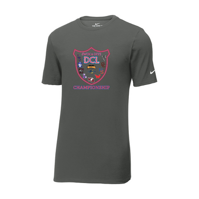 Campeonato de natación y buceo DCL: camiseta de algodón y poliéster Nike Dri FIT (NKBQ5231)