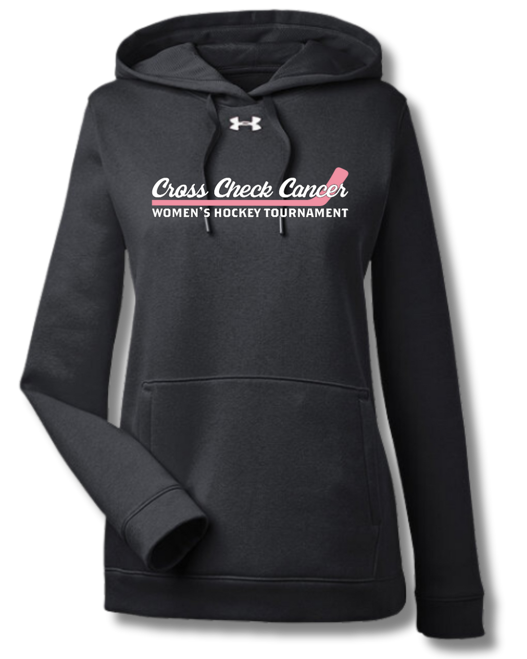 Cross Check Women's  UA Hustle Fleece Hoodie (1300261)