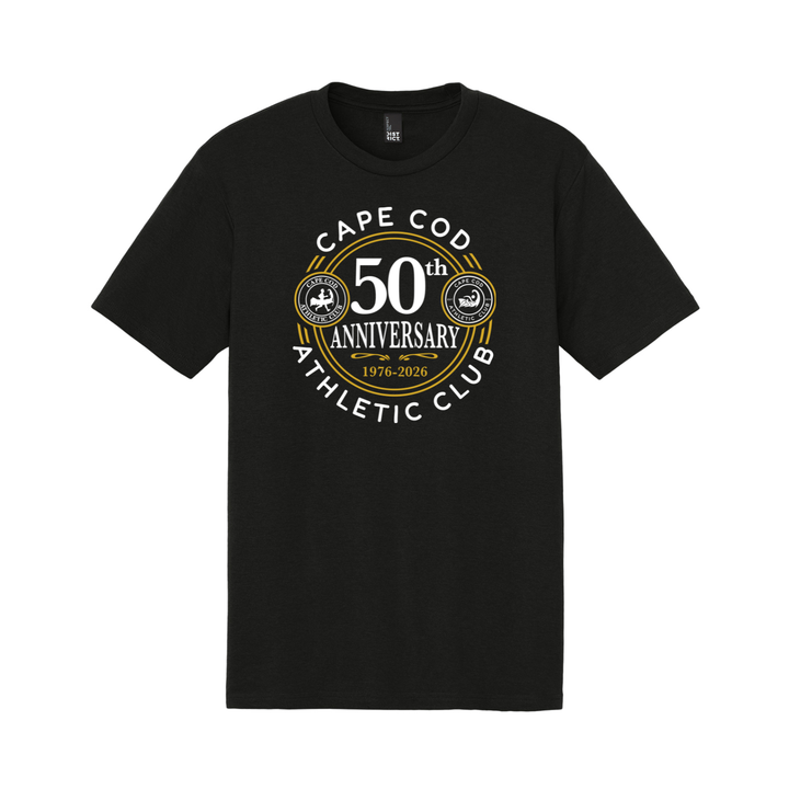 Cape Cod Athletic Club-CCAC 50th Anniversary Edition - District ® Unisex Perfect Tri ®  Tee (DM132)