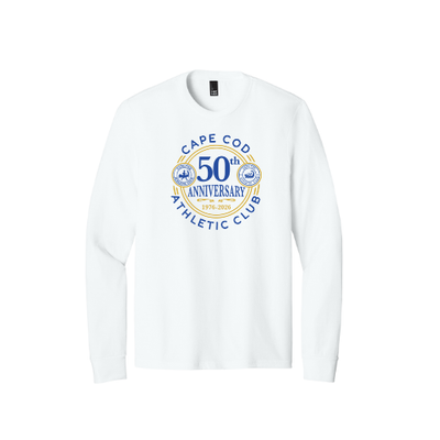 Cape Cod Athletic Club - Edición del 50.º aniversario del CCAC - Camiseta unisex de manga larga District® Perfect Tri® (DM132)