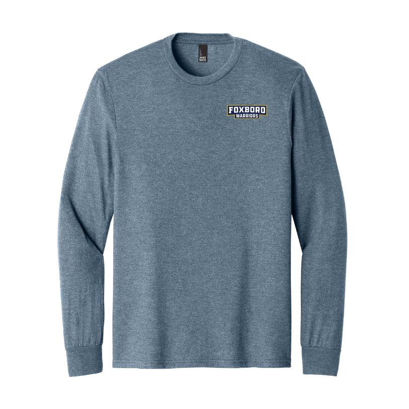 Foxboro Boys Soccer - Adult Unisex Long Sleeve Perfect Tri Tee (DM132)