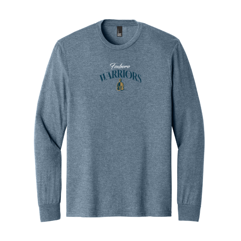 Foxboro Boys Soccer - Adult Unisex Long Sleeve Perfect Tri Tee (DM132)