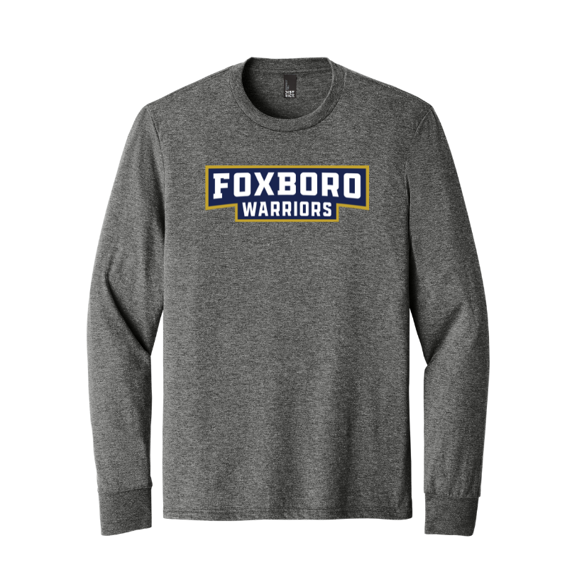 Foxboro Boys Soccer - Adult Unisex Long Sleeve Perfect Tri Tee (DM132)