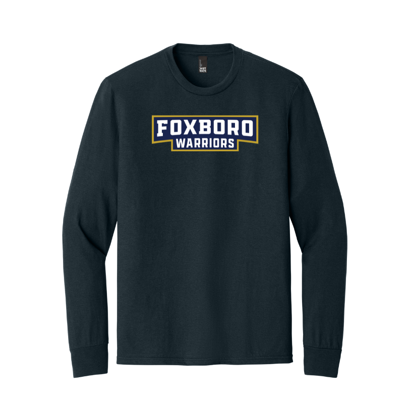 Foxboro Boys Soccer - Adult Unisex Long Sleeve Perfect Tri Tee (DM132)