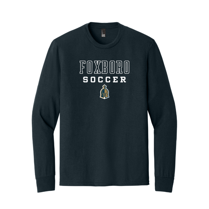Foxboro Boys Soccer - Adult Unisex Long Sleeve Perfect Tri Tee (DM132)