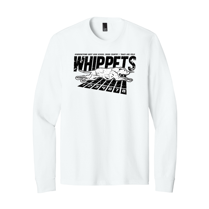 Downingtown West XC and T&F - District ® Unisex Perfect Tri ® Long Sleeve Tee (DM132)