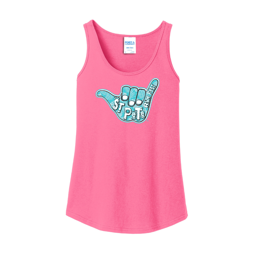 St Pete Run Fest - Women's Racerback Tank (DM138L)