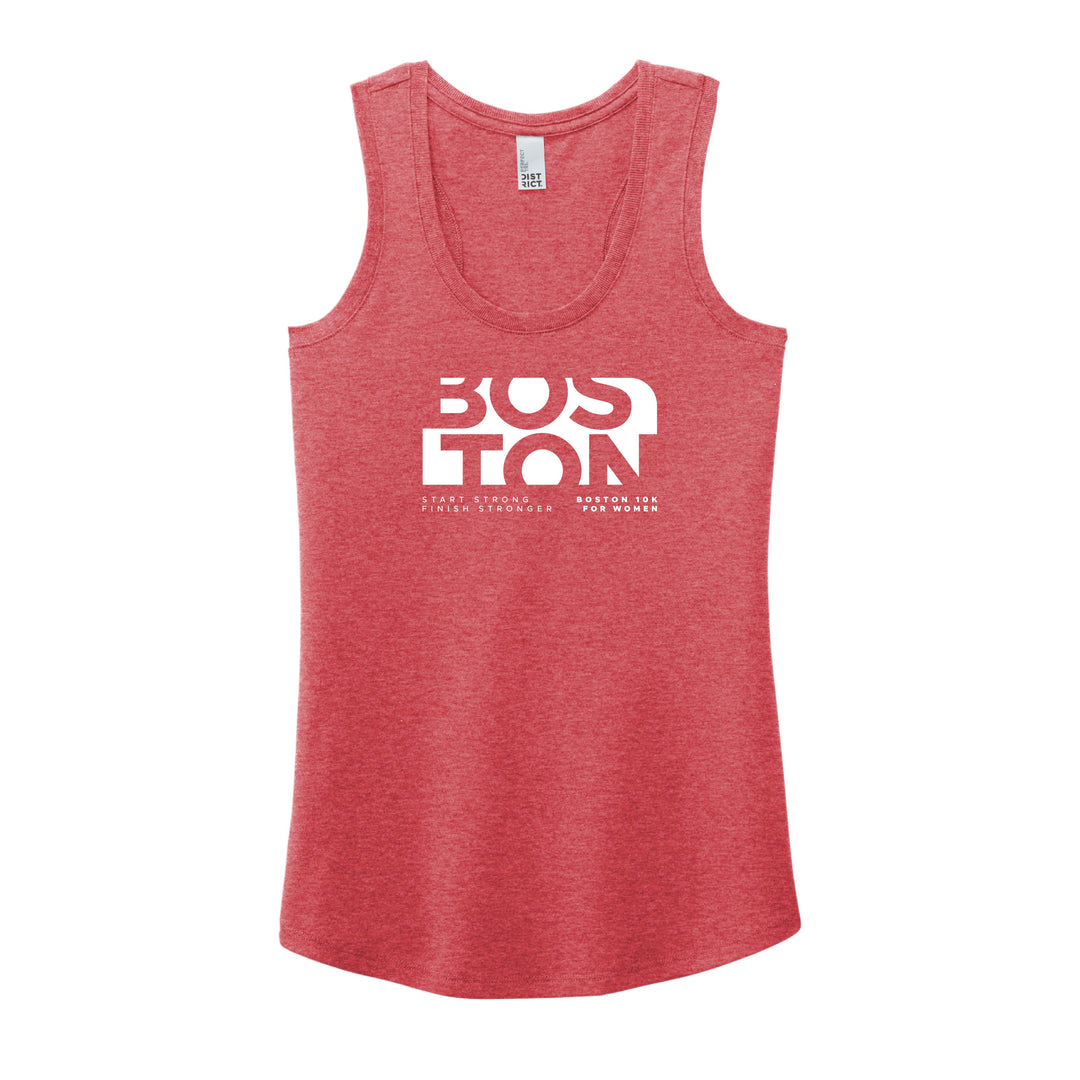 Boston 10K for Women - Women's Racerback Tank (DM138L)