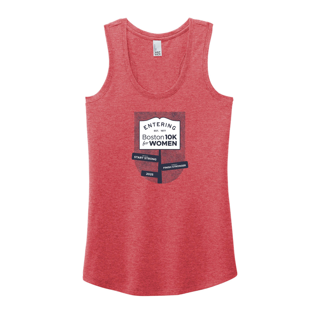 Boston 10K for Women - Women's Racerback Tank (DM138L)