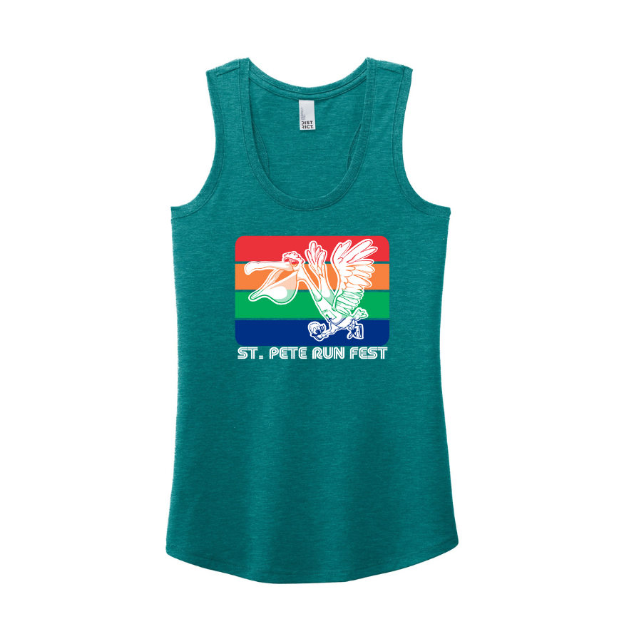St Pete Run Fest - Women's Racerback Tank (DM138L)