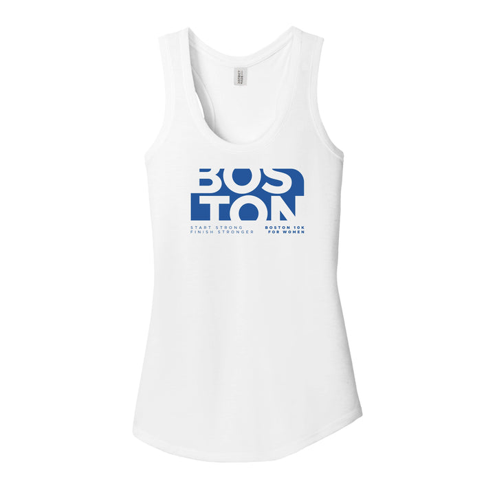 Boston 10K for Women - Women's Racerback Tank (DM138L)