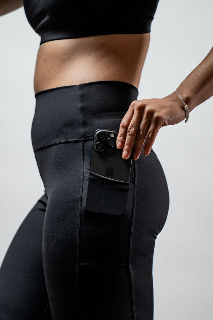 Women's SOHO Full Length High Waist Leggings (Black)