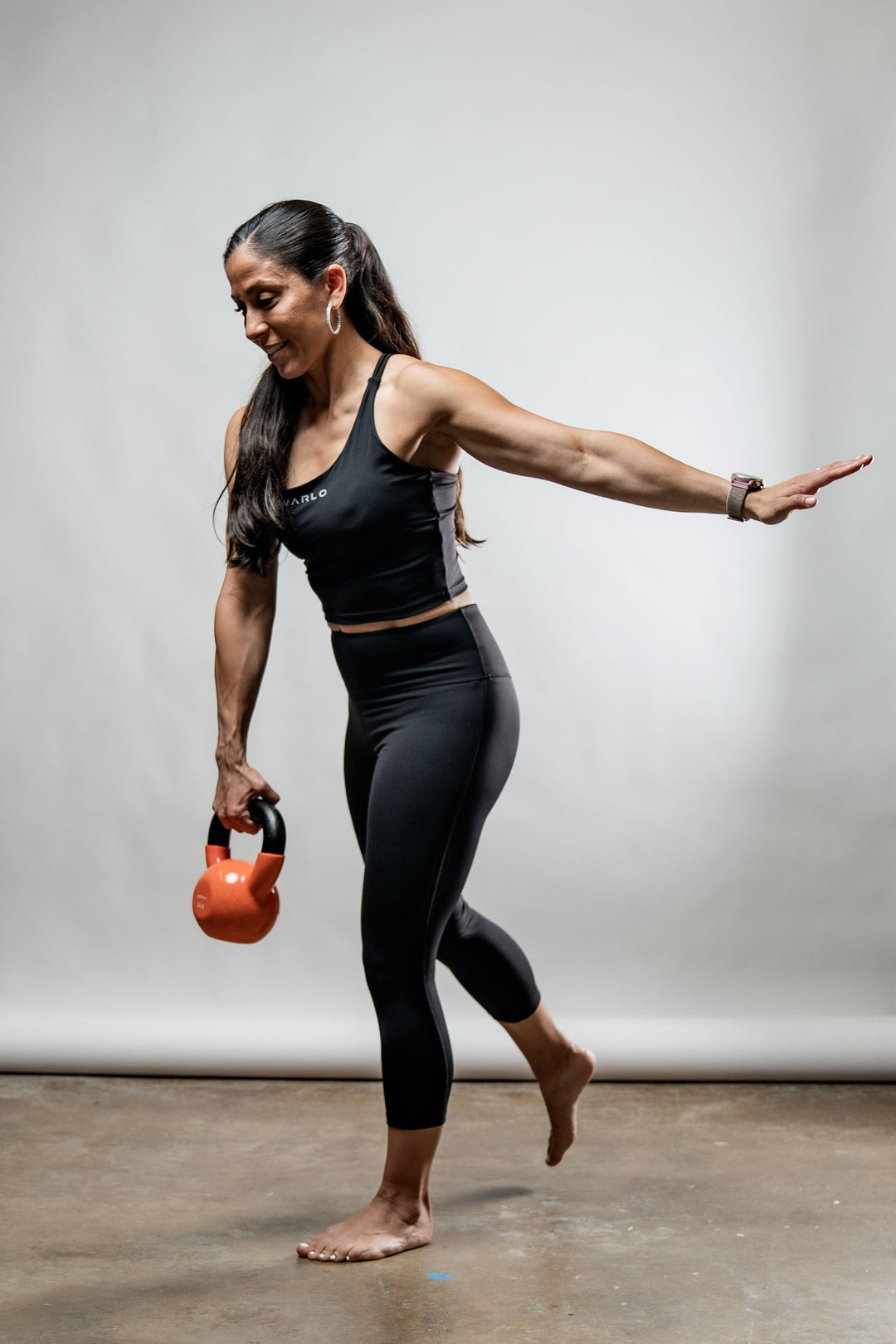 SOHO Women's 3/4 Technical Tight (Black)