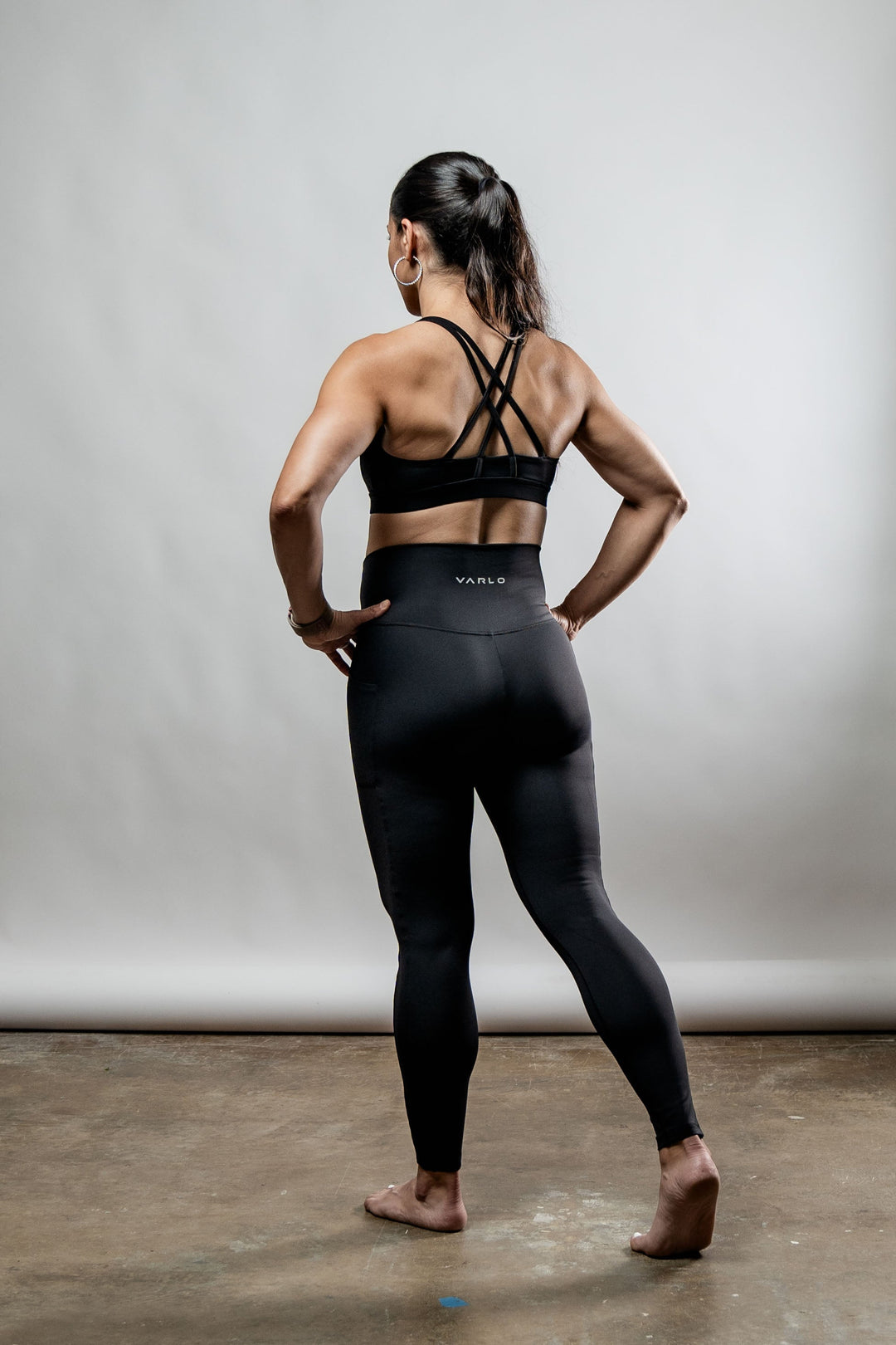 Women's SOHO Full Length High Waist Leggings (Black)