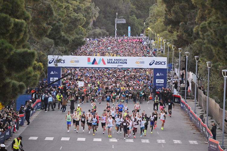 Official 2026 ASICS Los Angeles Marathon Finisher Gear – The Run House