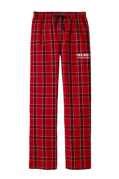 Pantalón de franela a cuadros para cross country de East Longmeadow (DT1800)