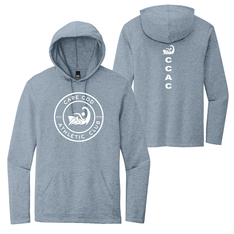Cape Cod Athletic Club - Sudadera con capucha de felpa francesa™ ligera District® para hombre (DT571)