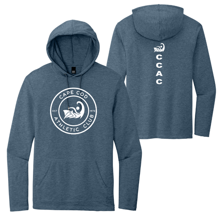 Cape Cod Athletic Club - Sudadera con capucha de felpa francesa™ ligera District® para hombre (DT571)
