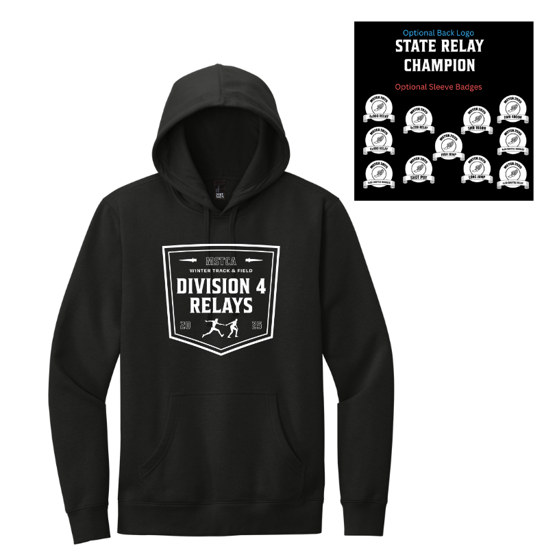 MSTCA State Relay -  V.I.T Unisex Fleece Hoodie (DT6100)