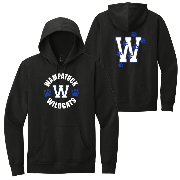 Wampatuck Elementary School - Unisex District® Adult V.I.T.™ Fleece Hoodie (DT6100)
