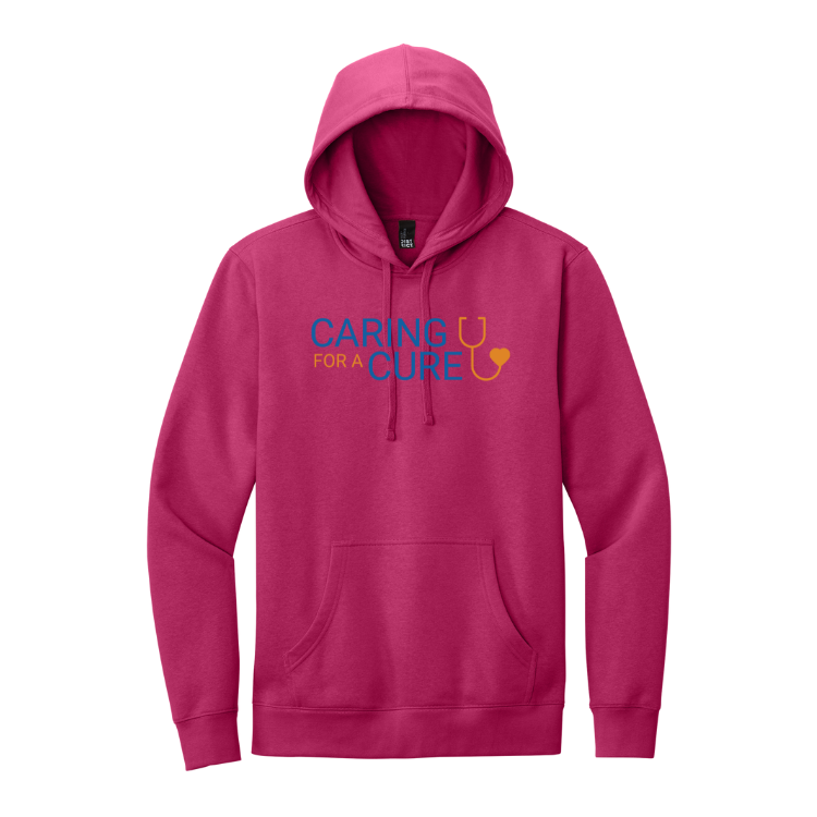 Sudadera con capucha unisex de polar VIT Caring for a Cure (DT6100)