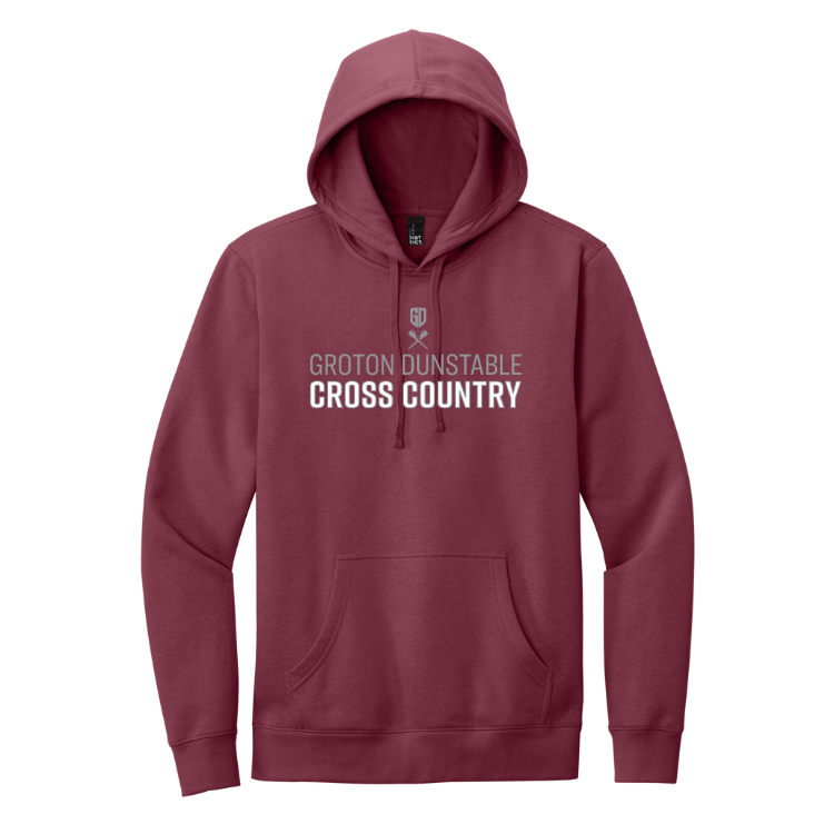 Groton Dunstable Cross Country - Unisex Adult Fleece Hoodie (DT6100)