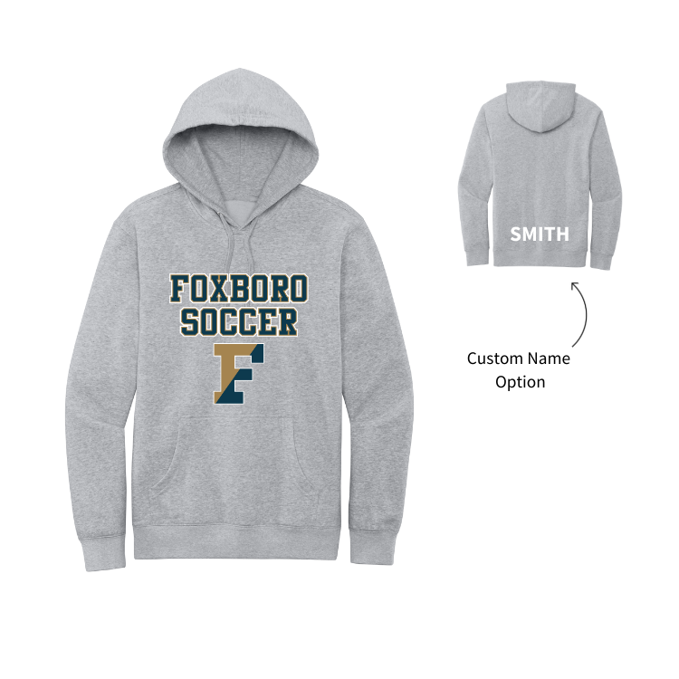 Foxboro Youth Soccer -  ADULT Unisex Fleece Hoodie (DT6100)