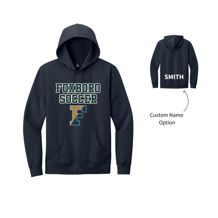 Foxboro Youth Soccer -  ADULT Unisex Fleece Hoodie (DT6100)