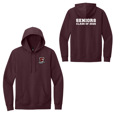 Tienda de la escuela secundaria Falmouth: sudadera con capucha de polar para adultos (DT6100)