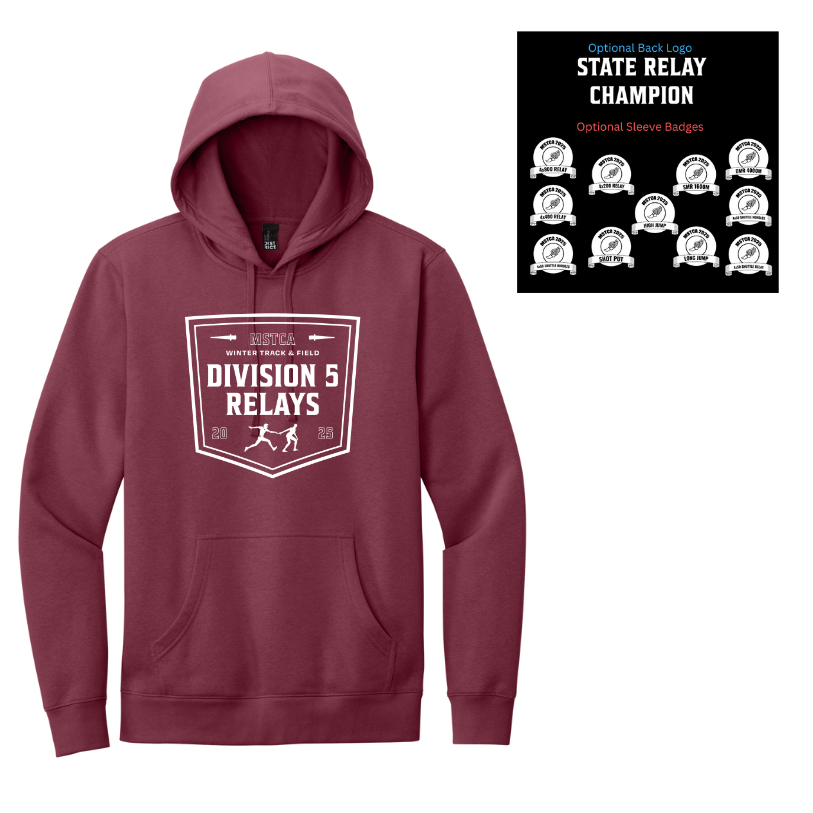 MSTCA State Relay -  V.I.T Unisex Fleece Hoodie (DT6100)