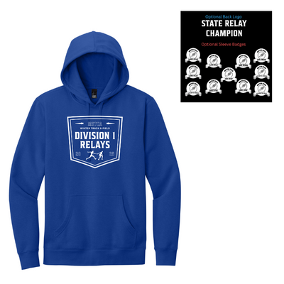 Sudadera con capucha unisex de polar VIT de MSTCA State Relay (DT6100)