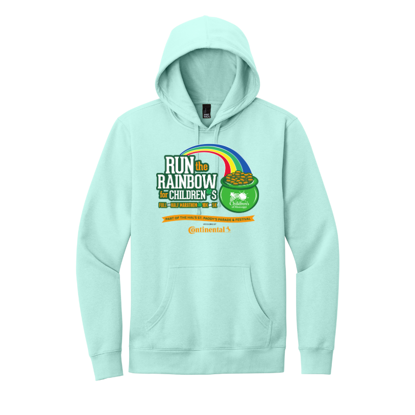 Run the Rainbow - District V.I.T Fleece Hoodie (DT6100)