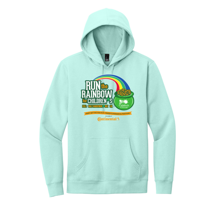 Run the Rainbow - District V.I.T Fleece Hoodie (DT6100)