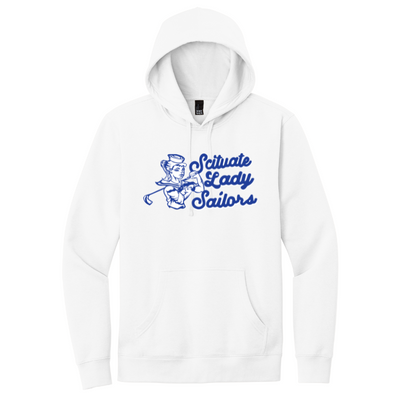 Sudadera con capucha y logo Nike Club Fleece Sleeve del equipo Bishop Fenwick XC (NKDR1499)